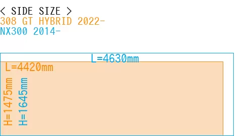 #308 GT HYBRID 2022- + NX300 2014-